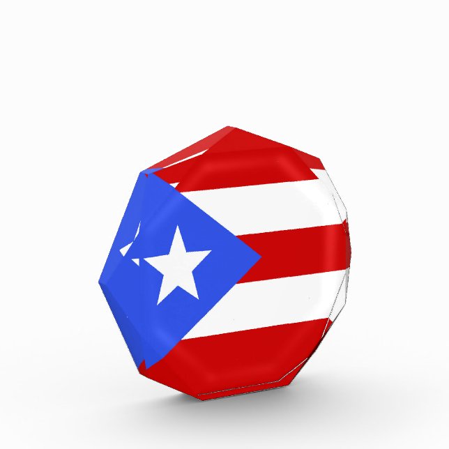 Bloc Photo Drapeau Porto Rico (Gauche)
