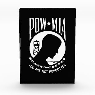 Bloc Photo Drapeau POW MIA : Soldats disparus de la guerre du