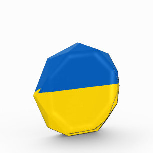 Bloc Photo Drapeau ukrainien