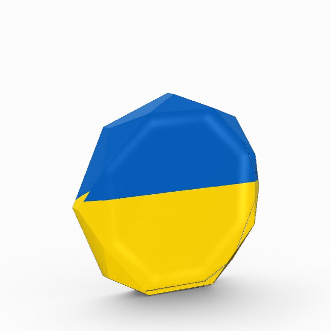 Bloc Photo Drapeau ukrainien (Gauche)