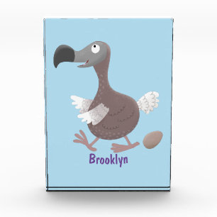 Bloc Photo Drôle dessin animé d'oiseau de dodo