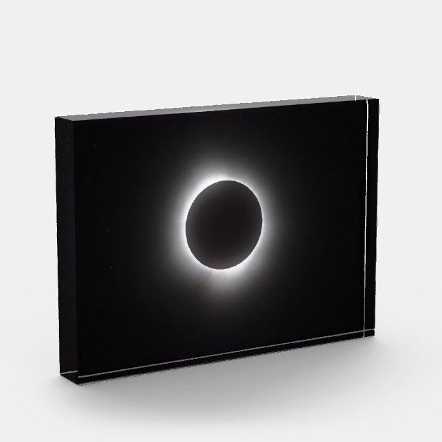 Bloc Photo Éclipse solaire totale (Gauche)