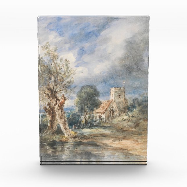 Bloc Photo Église Stoke Poges (1834) John Constable (Devant)