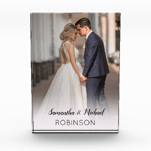 Bloc Photo Élégant Mariage personnalisé