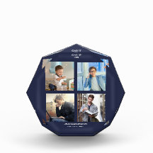 Élégante Photo Collage Graduation Party