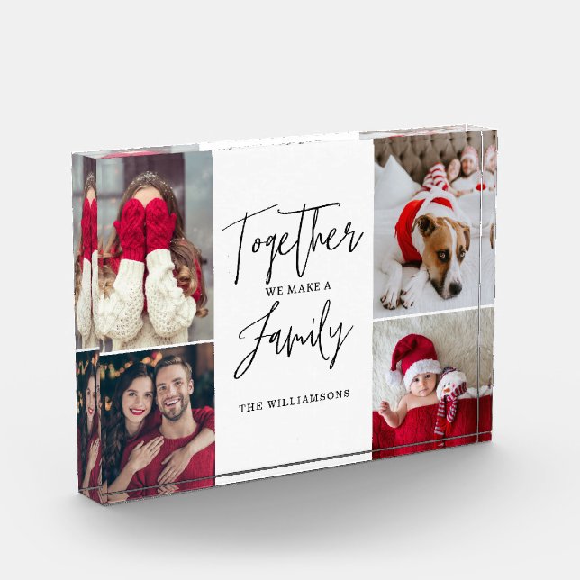 Bloc Photo Ensemble, nous réalisons un collage de script fami (Gauche)