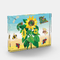 Eric Carle | Scène de fleurs du jardin