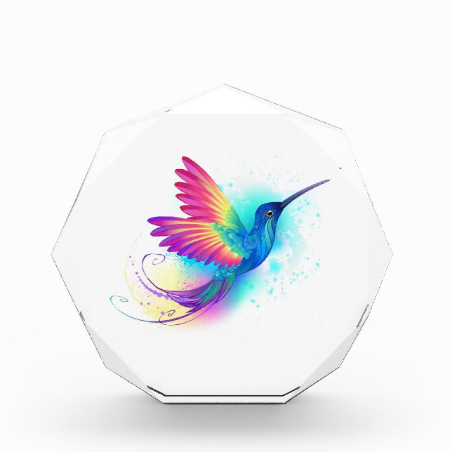 Bloc Photo Exotic Rainbow Hummingbird (Devant)