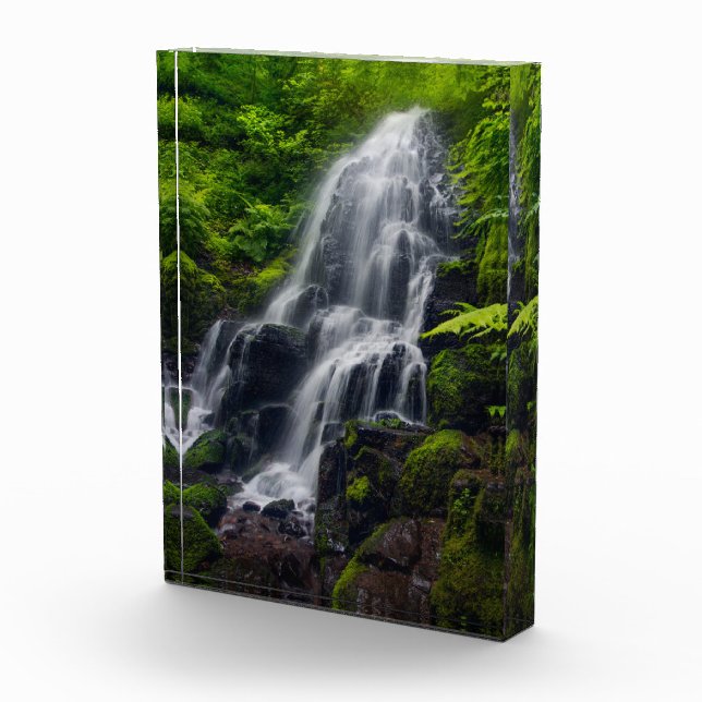 Bloc Photo Fairy Falls | Colombia River Gorge Oregon. (Droite)