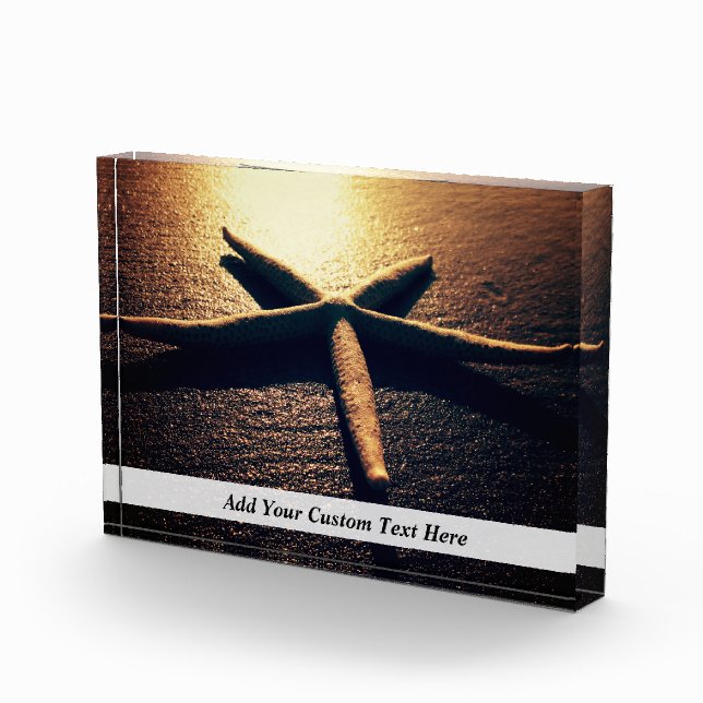 Bloc Photo Faites à votre propre bloc acrylique de photo (Droite)