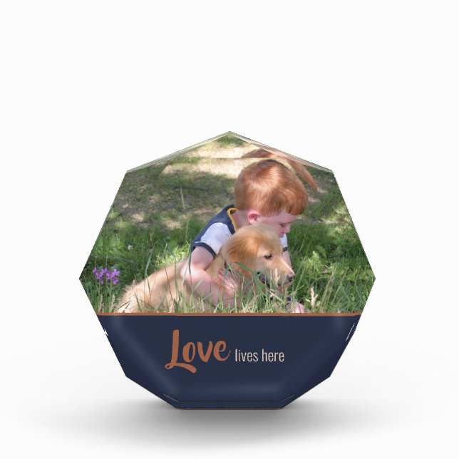 Bloc Photo Famille Photo Animal Photo Love Citation (Devant)