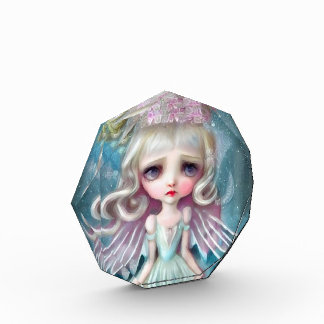 Bloc Photo Fille Blonde Surréalisme Pop
