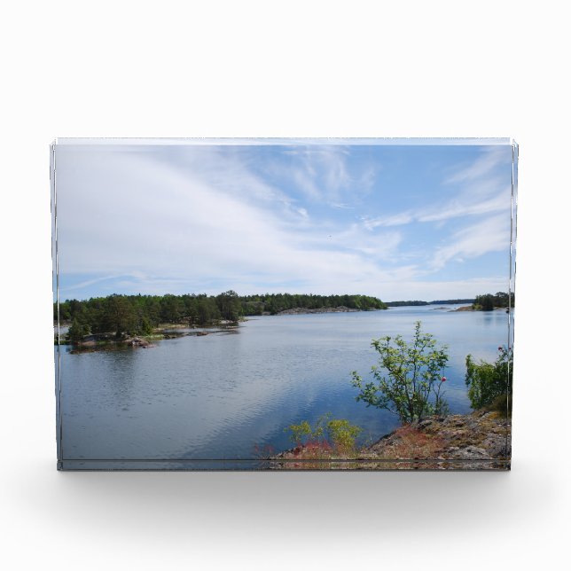 Bloc Photo Fjord suédois (Devant)