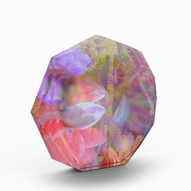 Bloc Photo Fleur Fée Double exposition Imaginaire Art (Gauche)