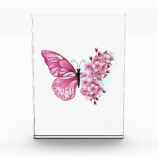 Bloc Photo Flower Butterfly (Devant)