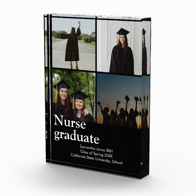 Bloc Photo gardien de diplôme de l'infirmière (Droite)