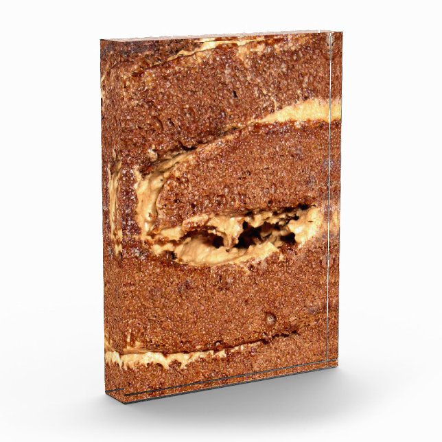 Bloc Photo Gâteau à la crème de café, (Gauche)