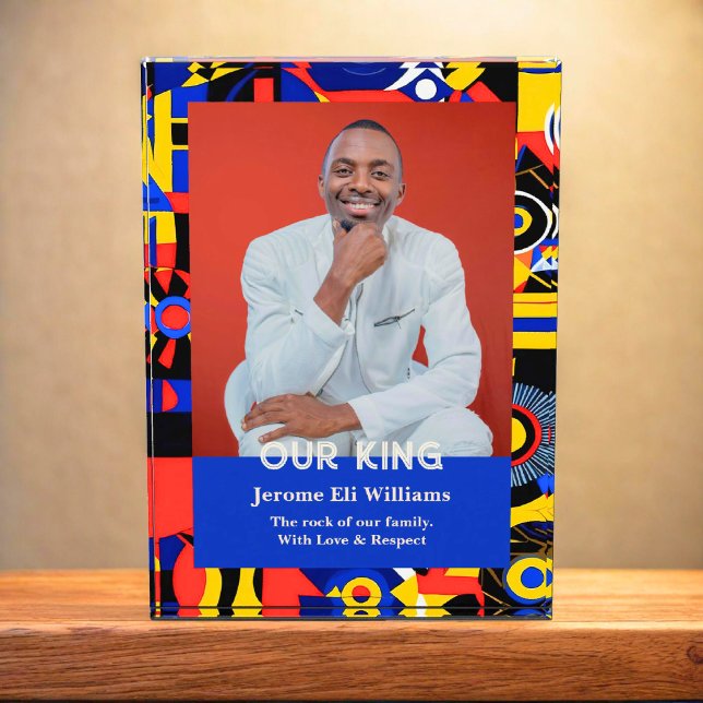 Bloc Photo Geometric Abstract Christmas Gifts for Black Men (Geometric Abstract Christmas Gifts for Black Men Photo Block)