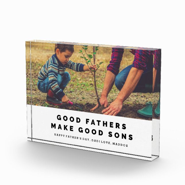 Bloc photo Good Père's Make Good Sons (Droite)