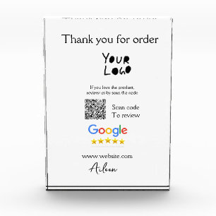 Bloc Photo Google examen logo entreprise site Web scanner cod