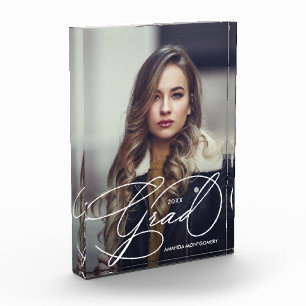 Bloc Photo Grad Script moderne - Diplôme photo