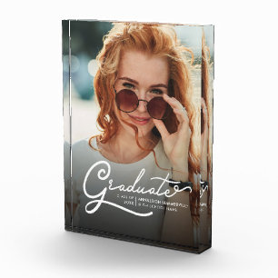 Bloc Photo Graduation 2022 Modern Script Grad Keepake