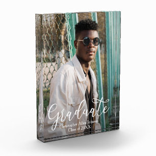 Bloc Photo Graduation de script moderne