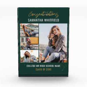 Bloc Photo Graduation Green 2024 Grad