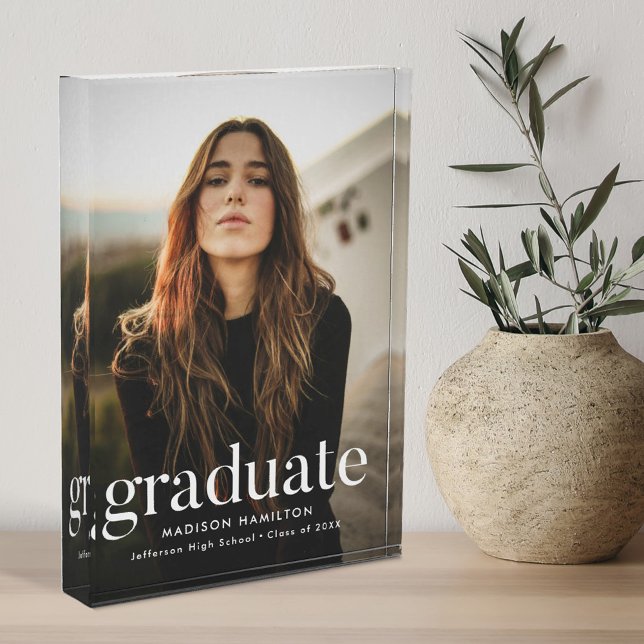 Bloc Photo Graduation moderne raffinée (Créateur téléchargé)