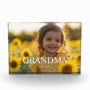 Bloc Photo Grand-mère personnalisée
