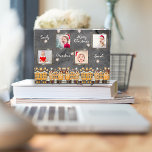 Bloc Photo Grandma Christmas Ginger Cookie Grille photo Colla<br><div class="desc">Bloc photo modèle pour grand-mère avec un thème de Noël et une grille d'affichage de 4 photos. C'est le cadeau parfait de la saison des Fêtes, le cadeau Photo Block - un souvenir chéri qui allie élégance, personnalisation, et la chaleur des souvenirs de famille. Ce garde-mémoire photo magnifiquement conçu est...</div>