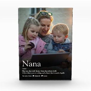 Bloc Photo Grandma Citation Moderne Cool amusant