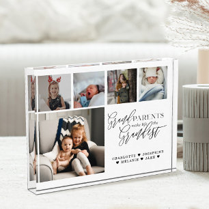 Bloc Photo Grandparents Make Life The Grandest Photo Collage 