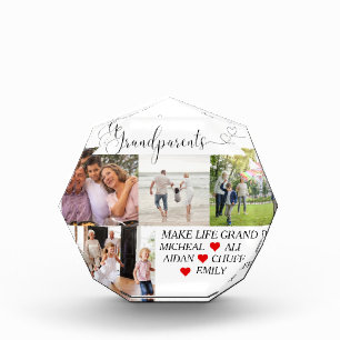 BLOC PHOTO GRANDS-PARENTS FONT VIE GRAND PHOTO COLLAGE
