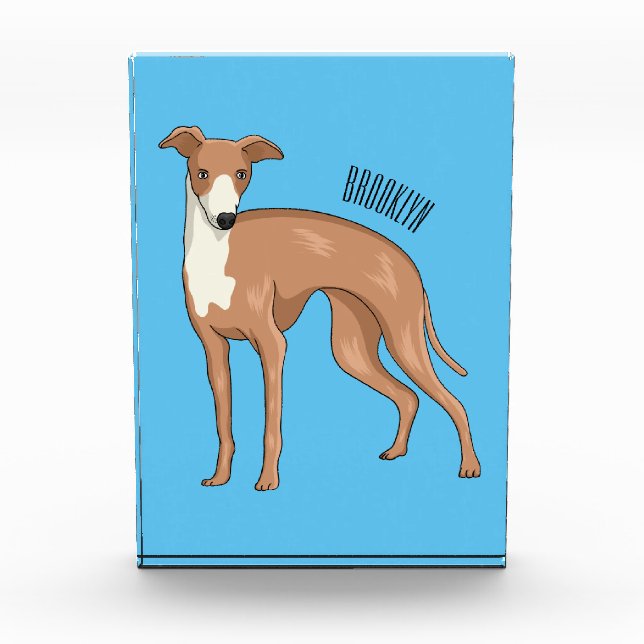 Bloc Photo Greyhound dog (Devant)