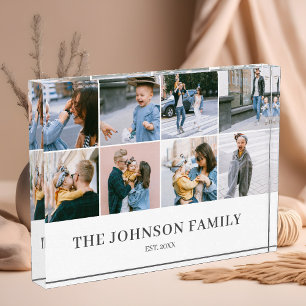 Bloc Photo Histoires de famille Collage photo sophistiqué