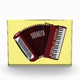 Bloc Photo Illustration d'accordion
