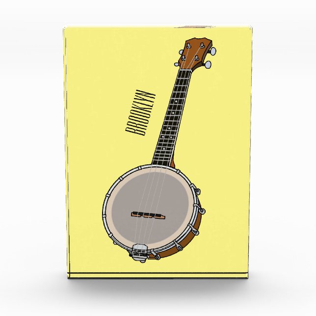 Bloc Photo Illustration de Banjo (Devant)