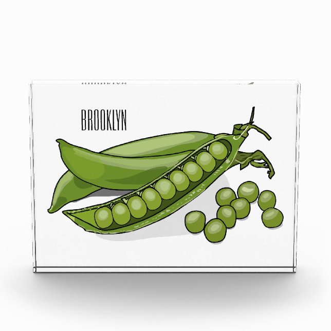 Bloc Photo Illustration de dessin de pois (Devant)