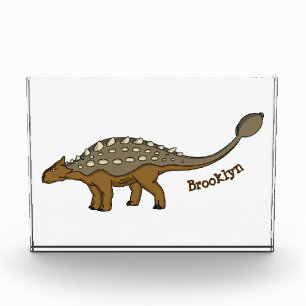 Bloc Photo Illustration de dinosaure blindé Ankylosaurus