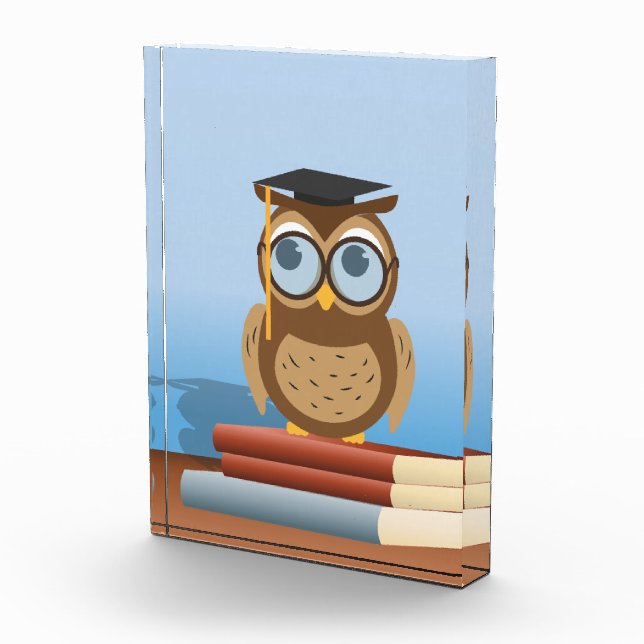 Bloc Photo Illustration de hibou (Droite)