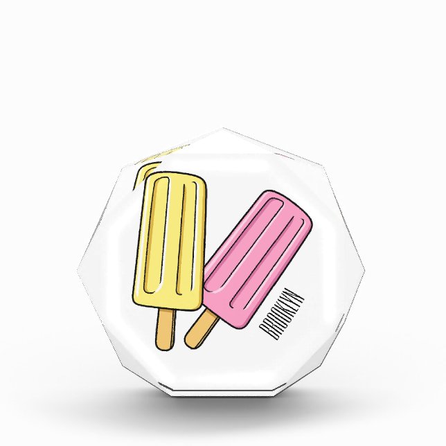 Bloc Photo Illustration de Ice pop (Devant)