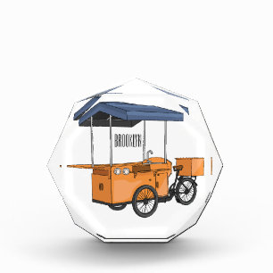 Bloc Photo Illustration de la carotte de vélo