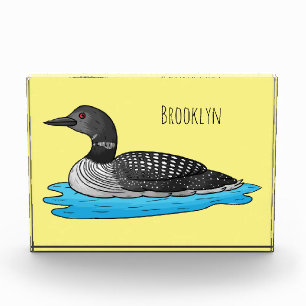 Bloc Photo Illustration de Loon bird