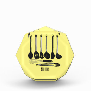 Bloc Photo Illustration de l'ustensile de cuisine