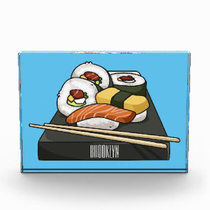 Bloc Photo Illustration de sushi
