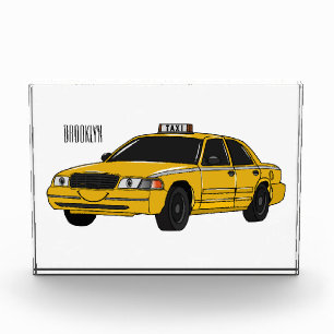 Bloc Photo Illustration de taxi