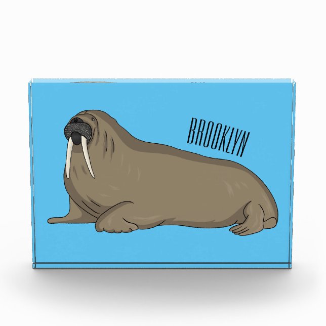 Bloc Photo Illustration de Walrus (Devant)