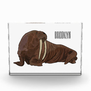 Bloc Photo Illustration de Walrus