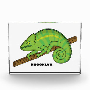Bloc Photo Illustration du caméléon de la parson